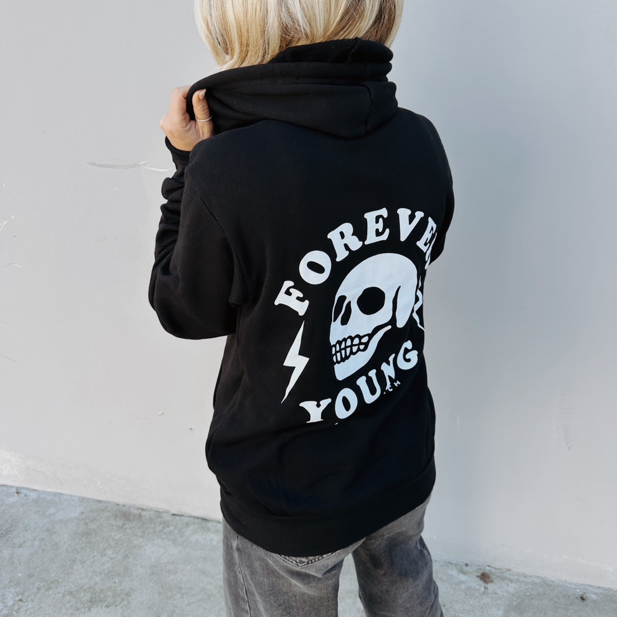 Forever Young Hooded Zip Sweatshirt – LocalBeach Forever Young Hooded Zip Sweatshirt – LocalBeach