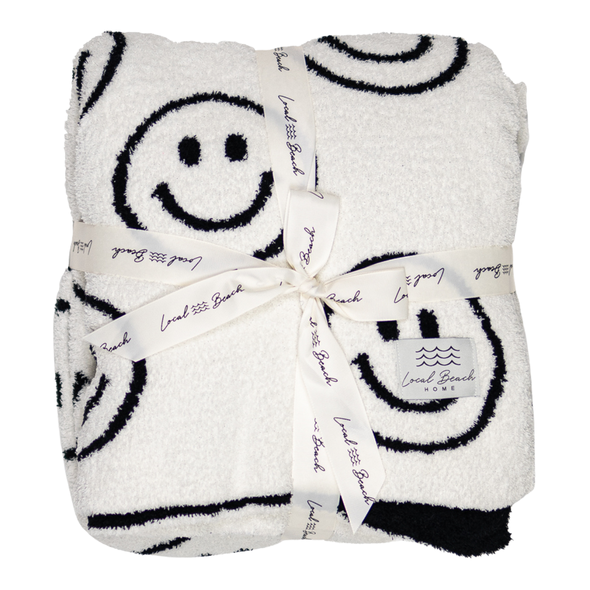 Smiley Luxe Home Blanket