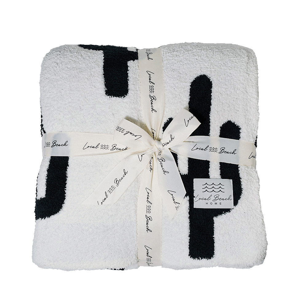 Cactus Luxe Home Blanket