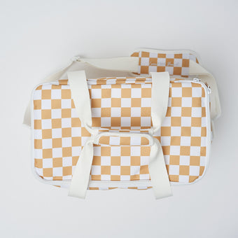 Cooler Bag Gold Checker main image 1