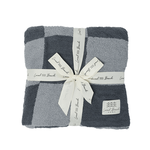 Checker Luxe Home Blanket