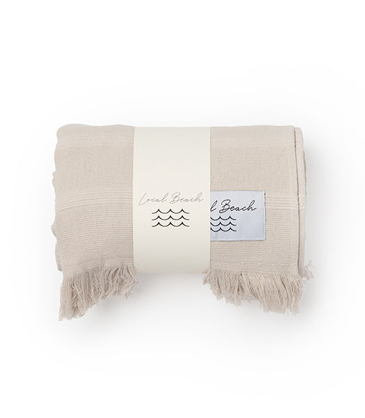 Bondi Beach Towel-cream