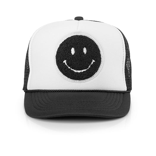 Smiley Face Kids Trucker Hat