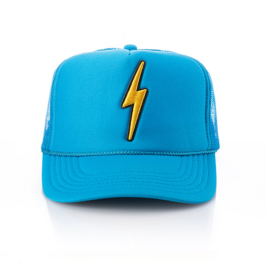 Local Beach Lightning Bolt Patch Trucker Hat