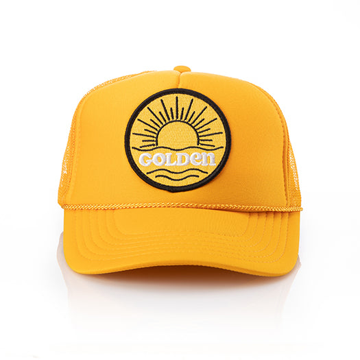 Golden Patch Trucker Hat