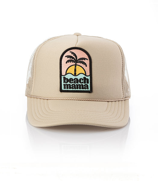 Beach trucker hat Beach Trucker Hat | Koloa Surf Company | Koloa Surf Company main image 3