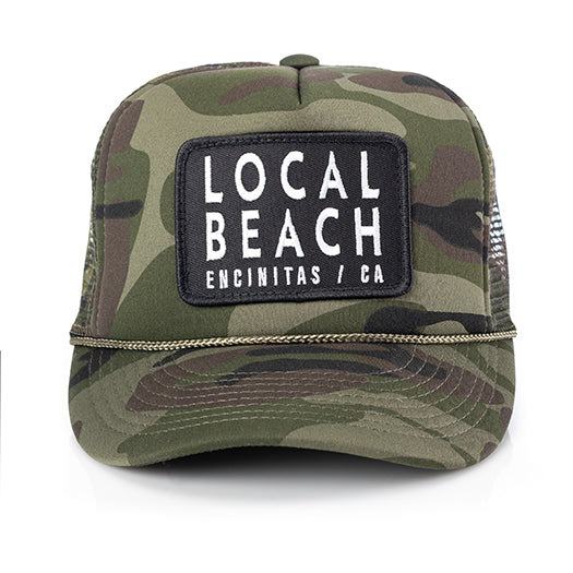 Local Beach Patch Trucker Hat