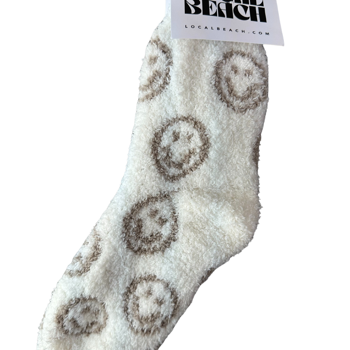 Smiley Local Beach Cozy Socks