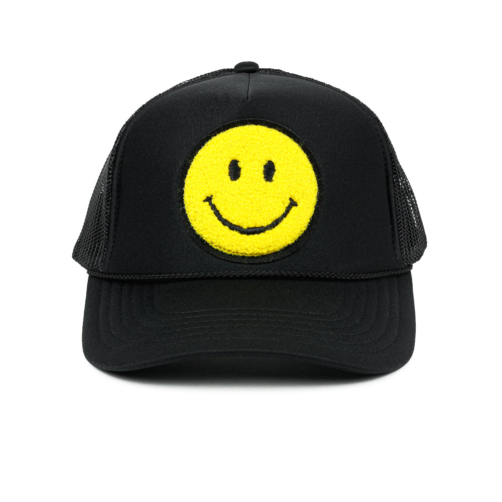 Local Beach Smiley Patch Trucker Hat