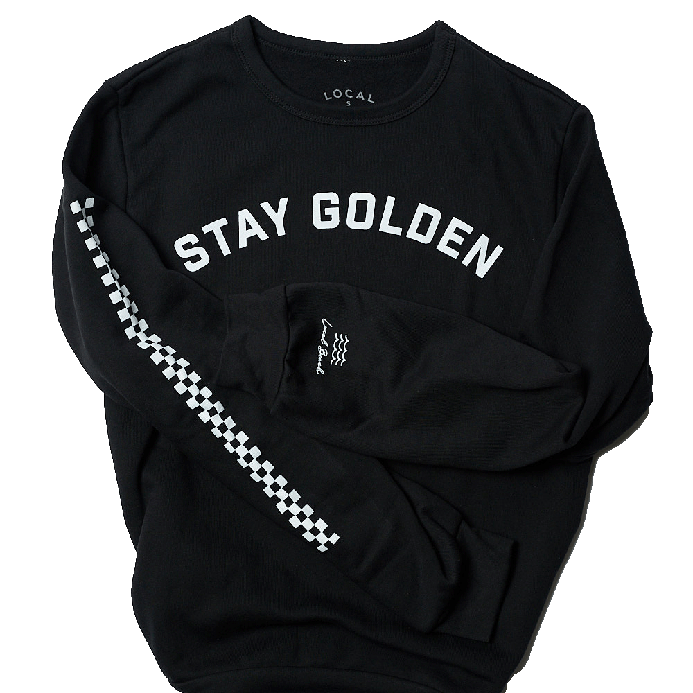 Stay Golden Crew Fleece