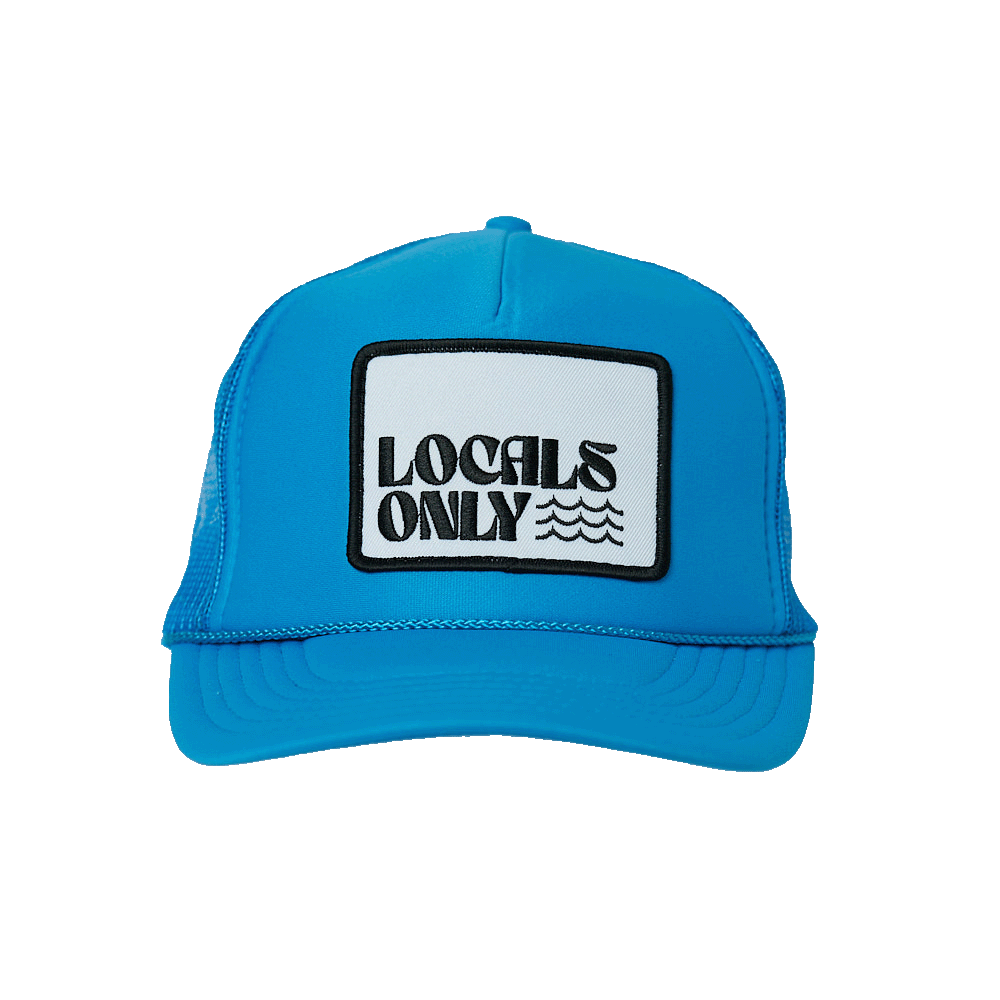 Locals Only II Patch Trucker Hat – LocalBeach