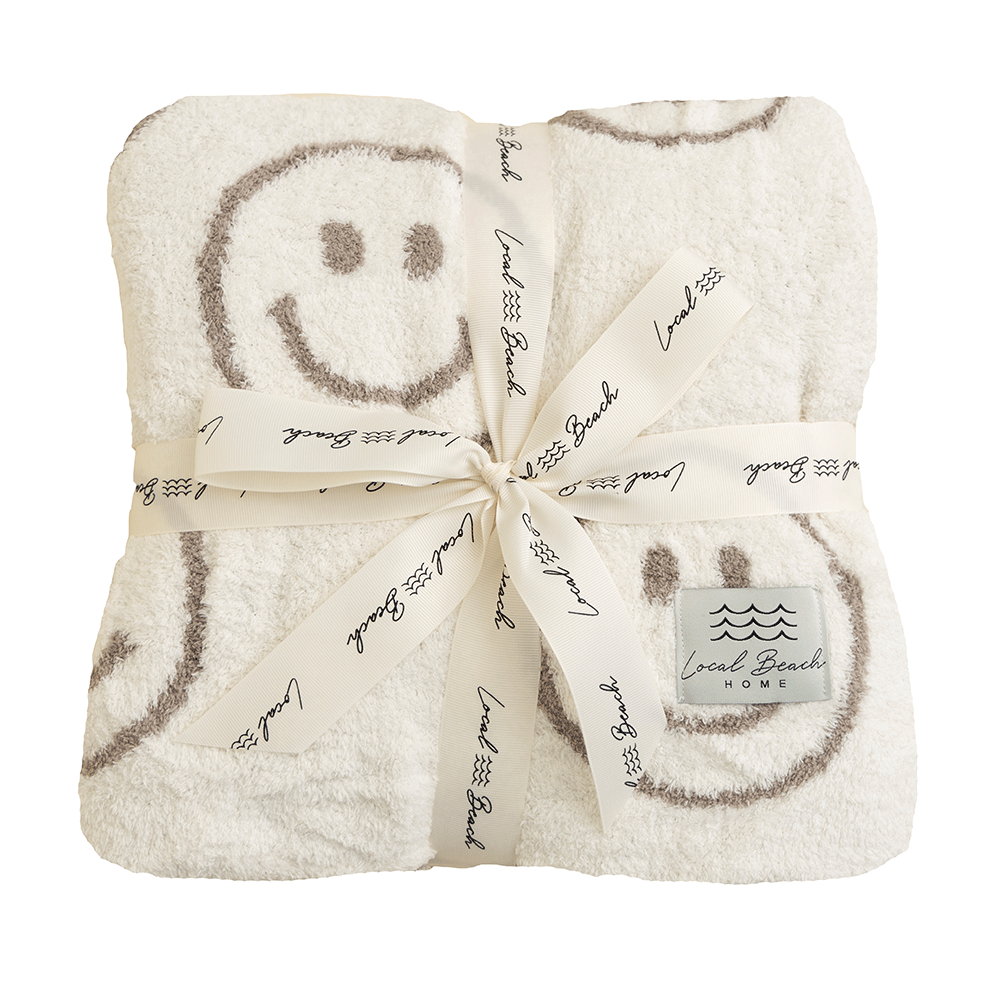 Smiley Luxe Baby Blanket
